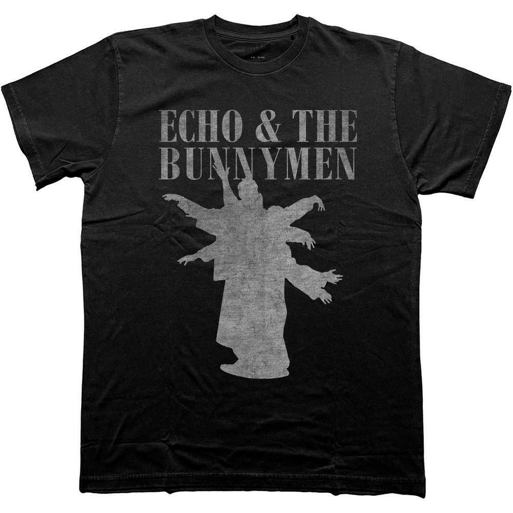 Echo The Bunnymen Unisex T Shirt Silhouettes Black